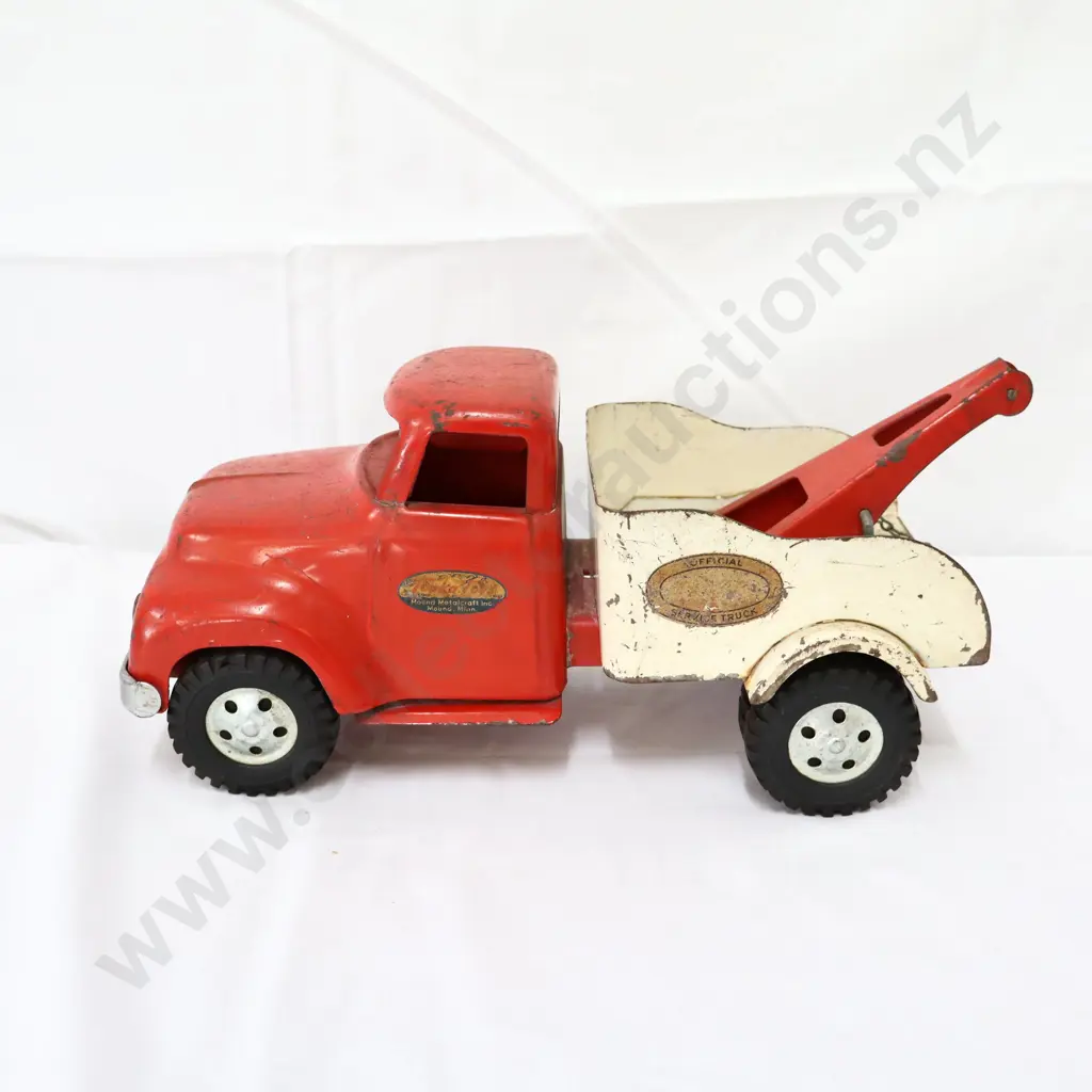 Early Tonka Pressed Steel Toy Tow Truck Image 1++