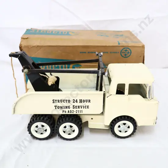 Boxed Structo 24 Hour Towing Service Tow Truck