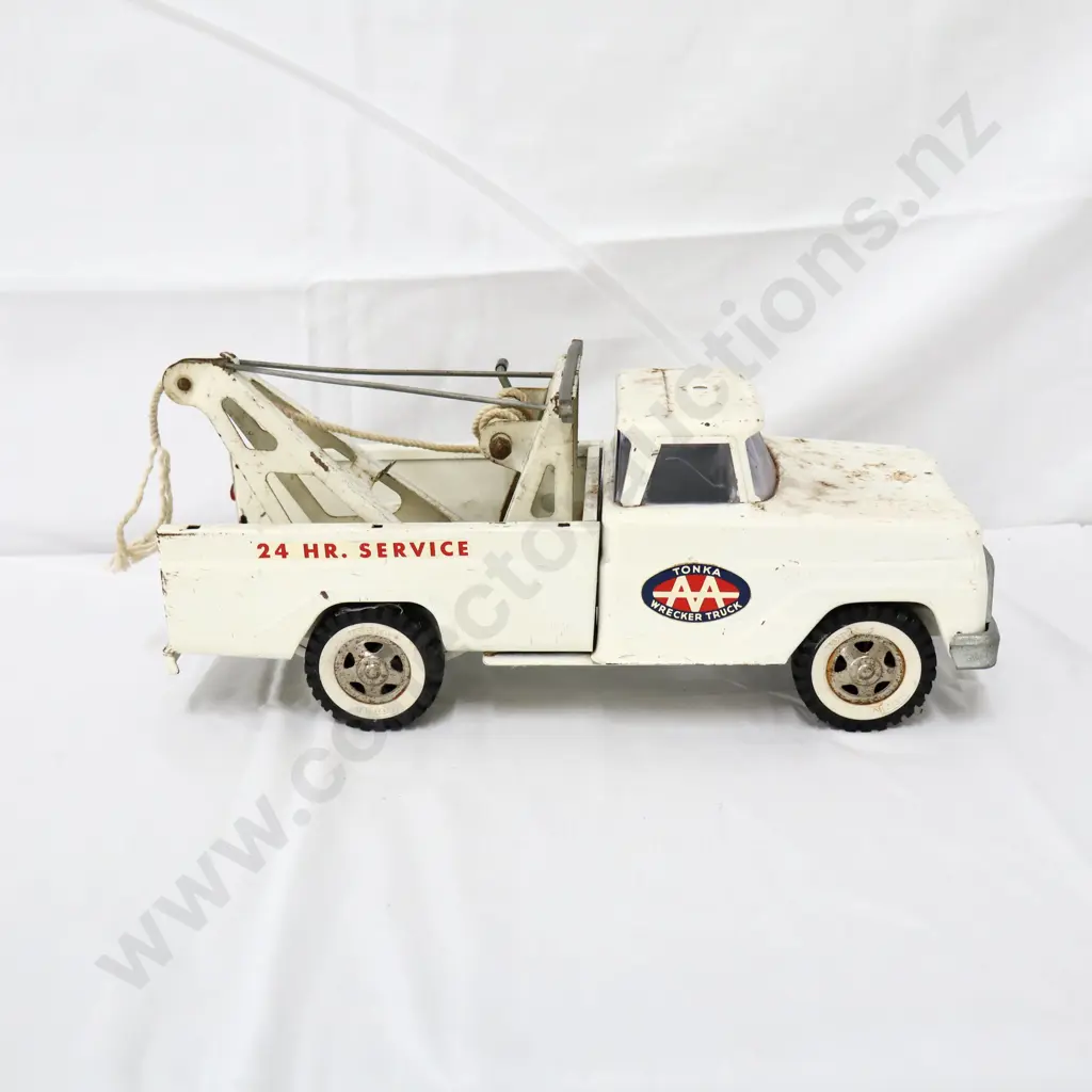 Tonka NZ Made AA 24 Hour Service Pressed Steel Toy Truck Image 1++