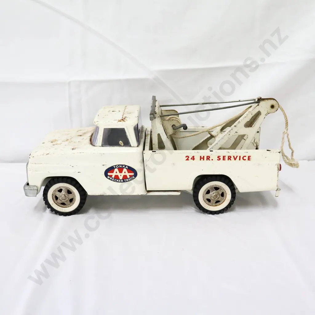 Tonka NZ Made AA 24 Hour Service Pressed Steel Toy Truck Image 1++