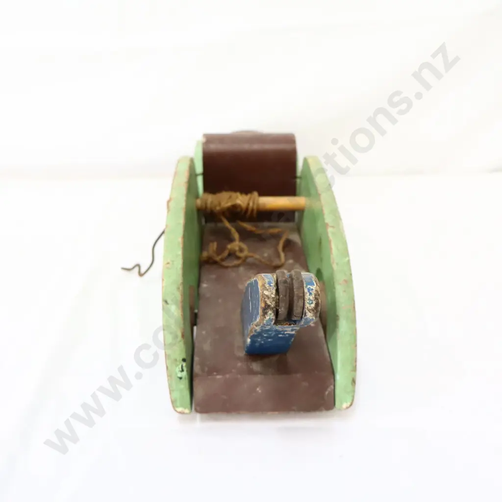 Wooden War Time Buddy L Tow Truck Image 1++