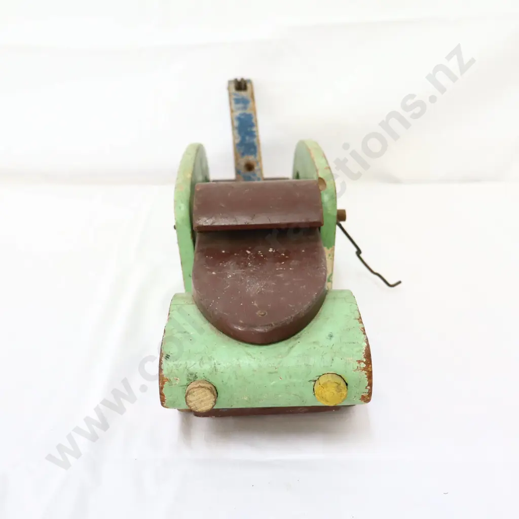 Wooden War Time Buddy L Tow Truck Image 1++