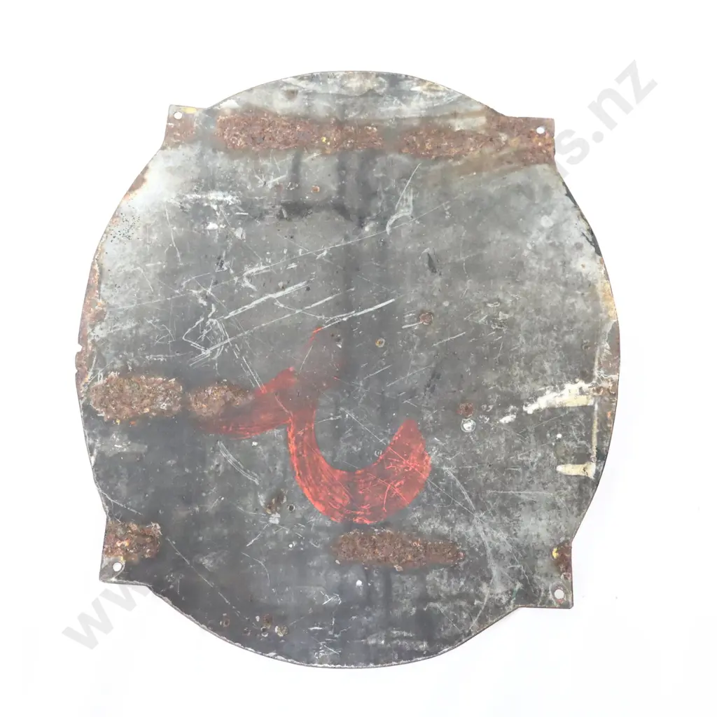 RARE HF Process Vulcanized Tyre Repair Diecut Enamel Sign Image 1++