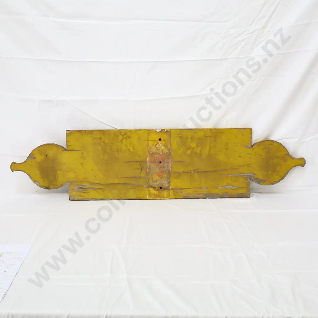 AA South Taranaki Main Road Wooden Street Sign Image 1++
