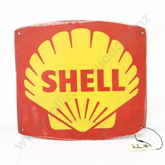 Shell Petrol Bowser Sign