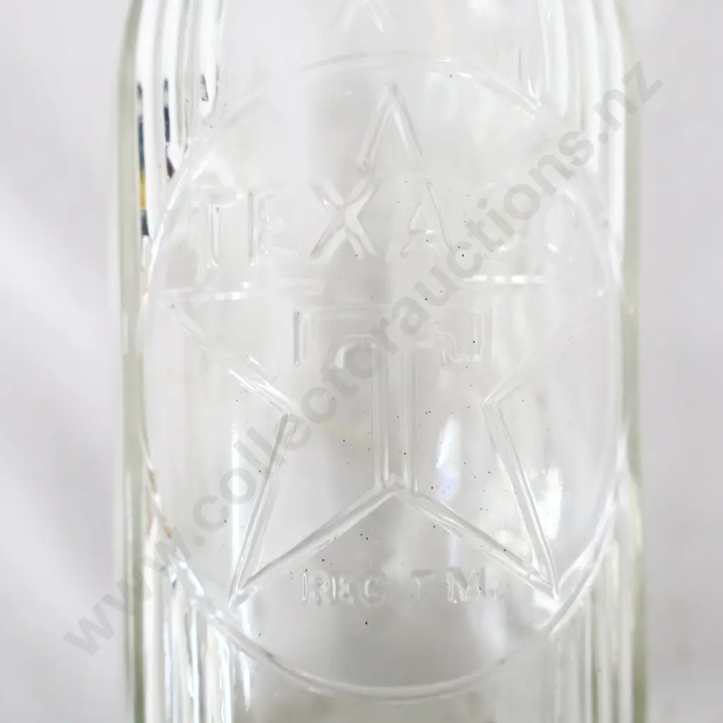 Texaco Pint Oil Bottle Image 1++