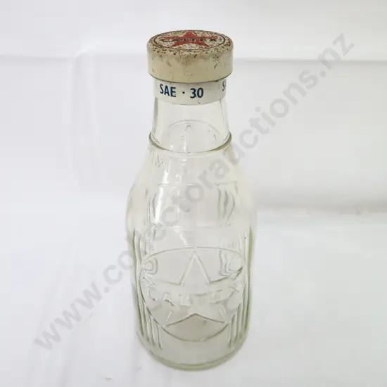 Caltex Oil Bottle Pint Original Cap