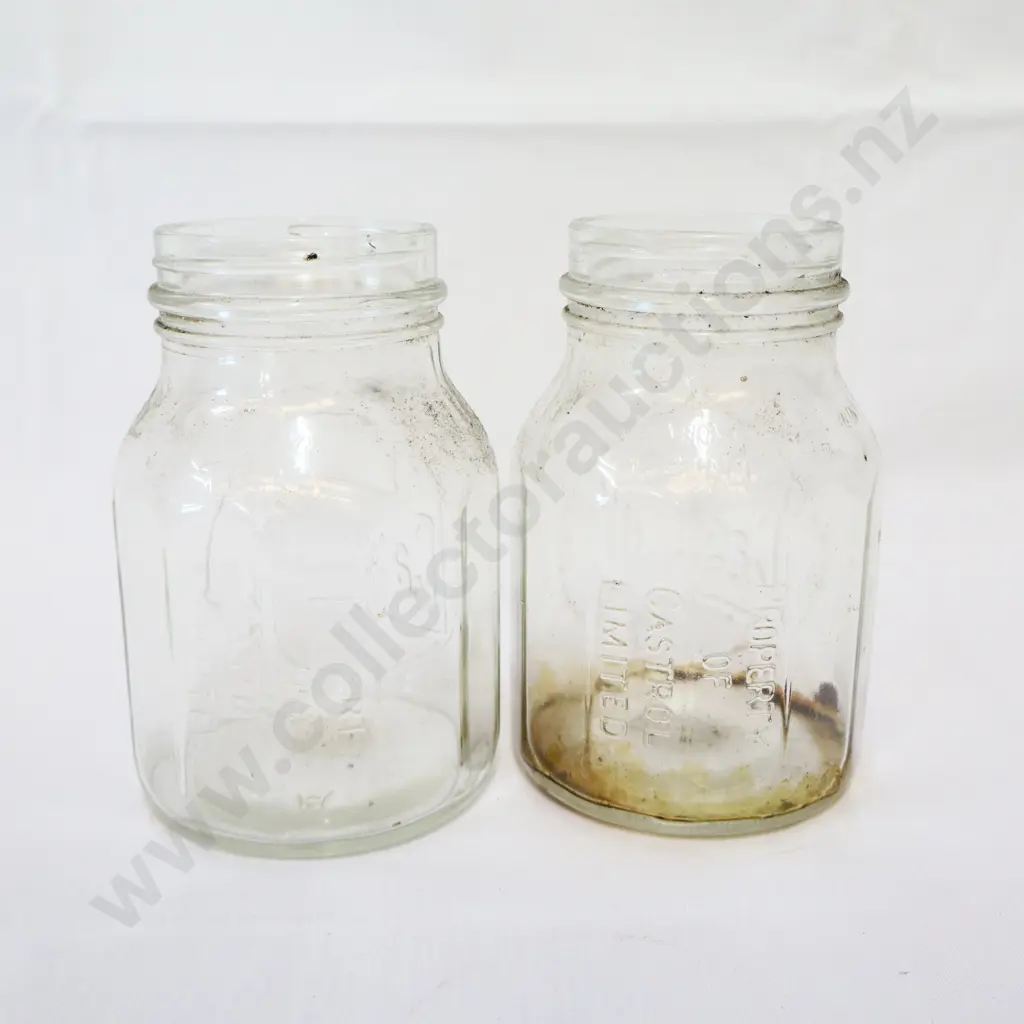 2 x Castrol Z Oil Bottles pints Image 1++