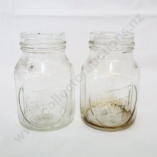 2 x Castrol Z Oil Bottles pints