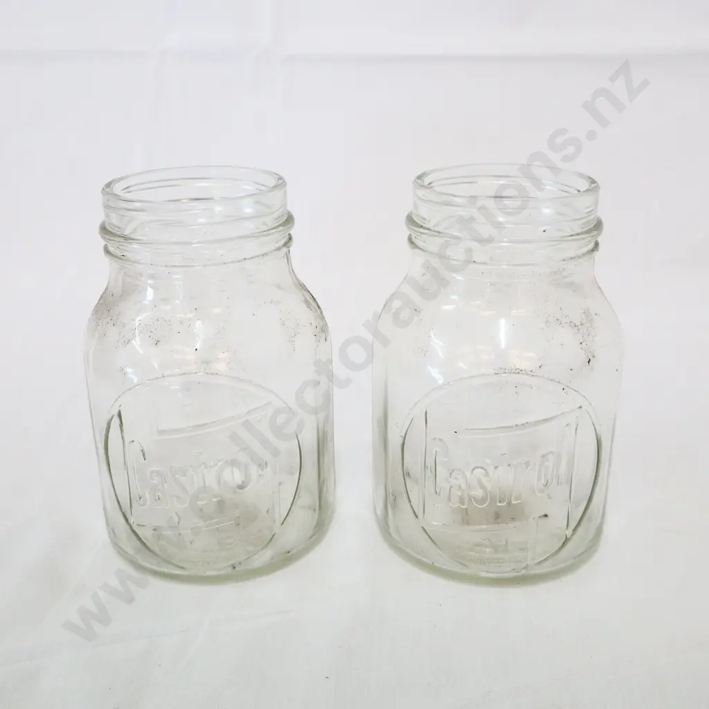 2 x Castrol Z Oil Bottles pints Image 1++
