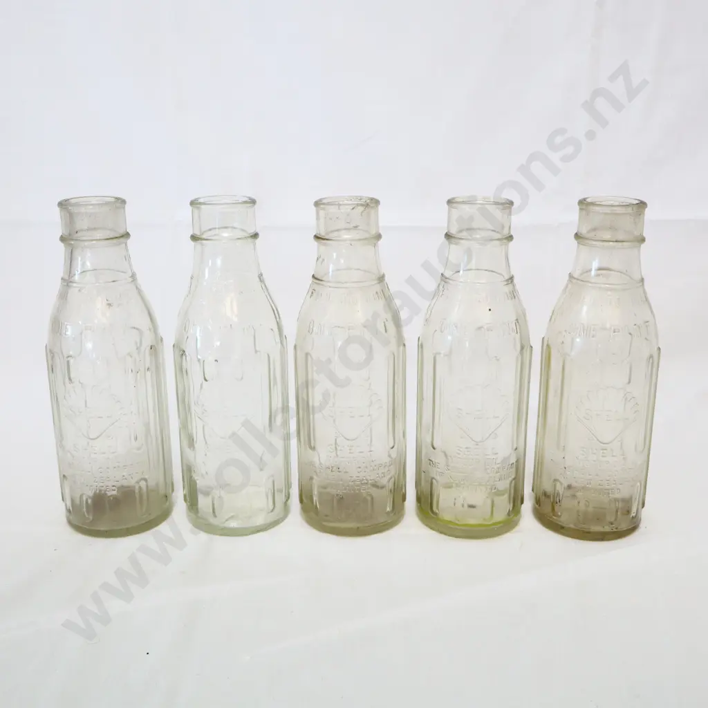 5 x Shell Oil Bottle Pints  Image 1++