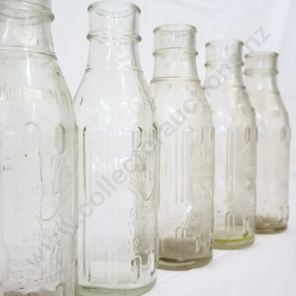5 x Shell Oil Bottle Pints  Image 1++