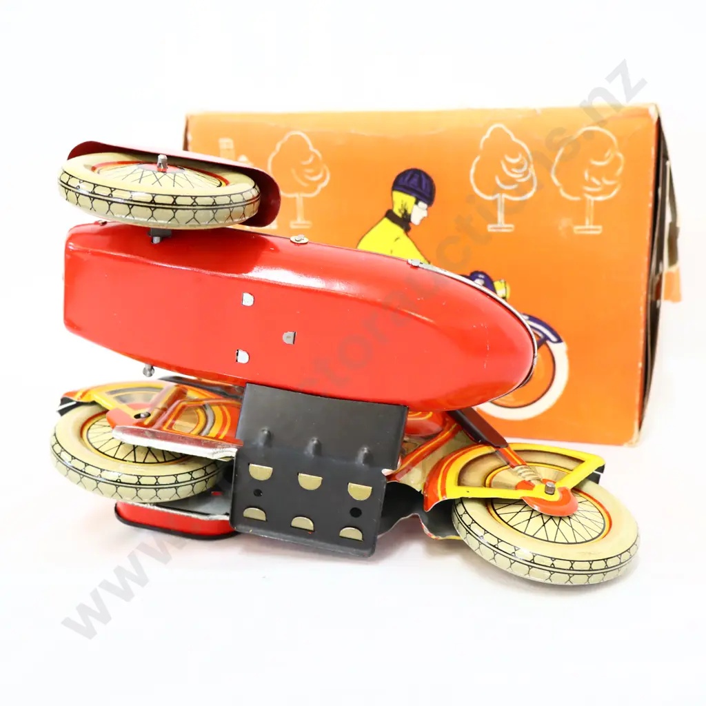 BOXED Russian Motorcycle with sidecar Toy Image 1++