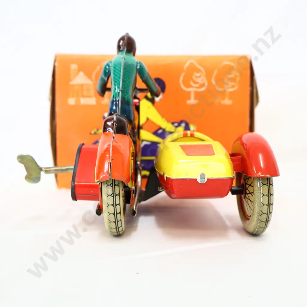 BOXED Russian Motorcycle with sidecar Toy Image 1++