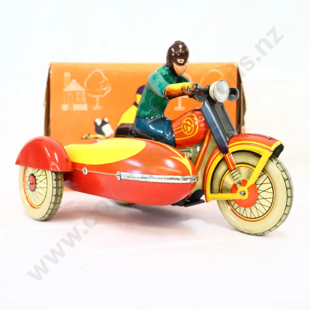 BOXED Russian Motorcycle with sidecar Toy Image 1++