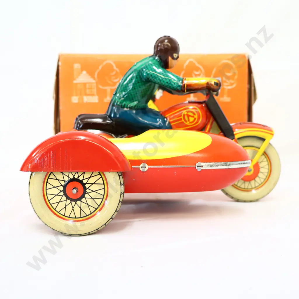 BOXED Russian Motorcycle with sidecar Toy Image 1++