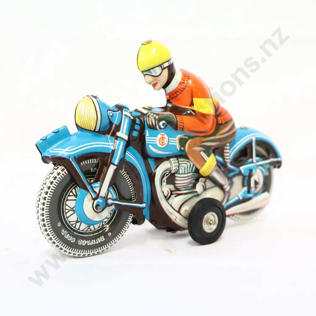TIPPCO 1958 German friction Drive Motorcycle Toy Image 1++