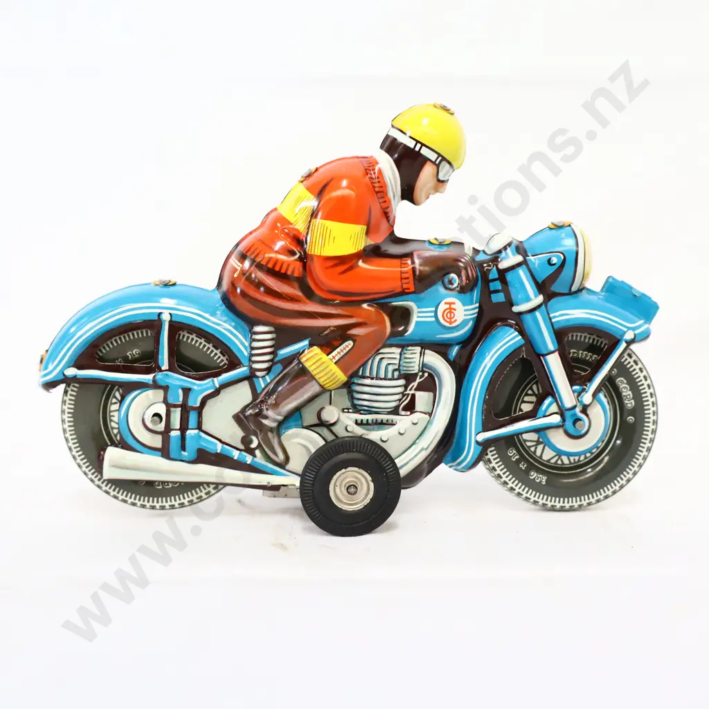 TIPPCO 1958 German friction Drive Motorcycle Toy Image 1++