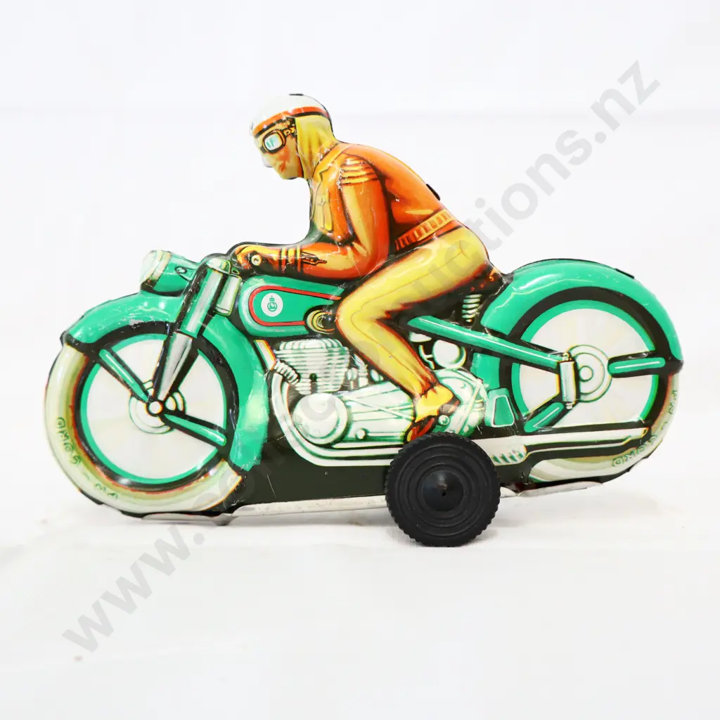 NIEDERMEIER Motorcycle Friction Drive Tinplate Toy Image 1++