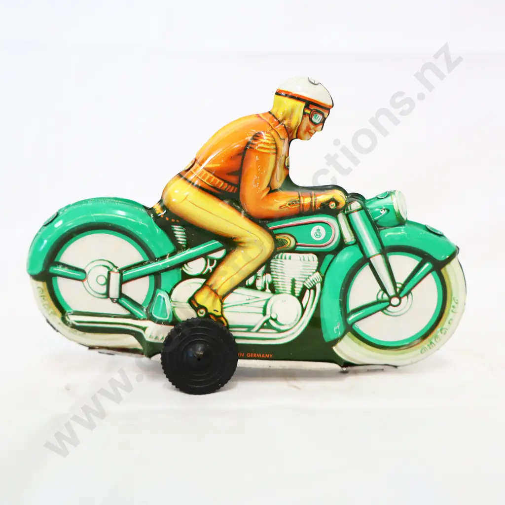 NIEDERMEIER Motorcycle Friction Drive Tinplate Toy Image 1++