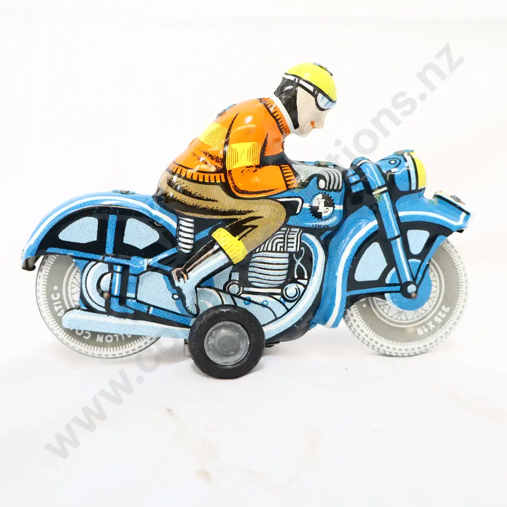 LEMEZ Tin Toy Motorcycle  Image 1++