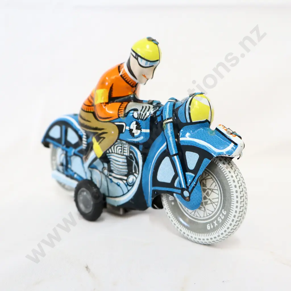 LEMEZ Tin Toy Motorcycle  Image 1++