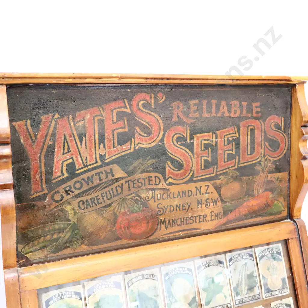 RARE Yates Seeds Cabinet Image 1++