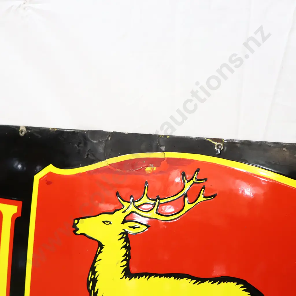LARGE John Deere Enamel Sign Image 1++