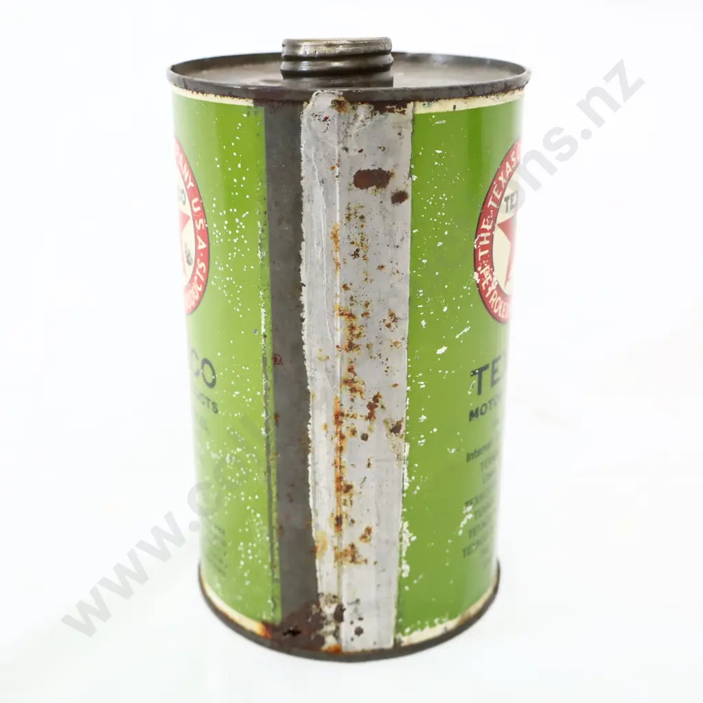 Texaco Oil Tin 574 Oil Image 1++