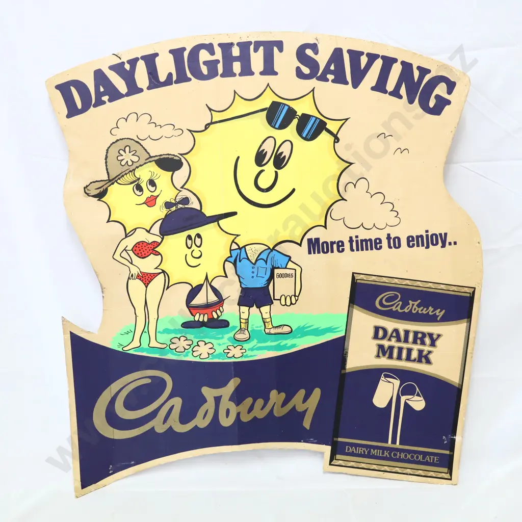 Cabury Chocolates Cardboard Sign Image 1++