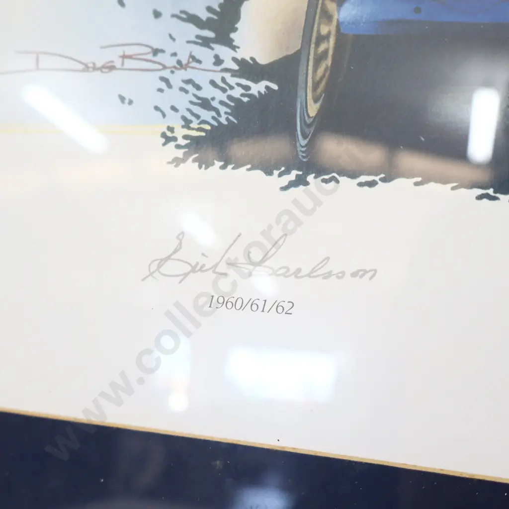 Framed And Signed Rally Print Image 1++