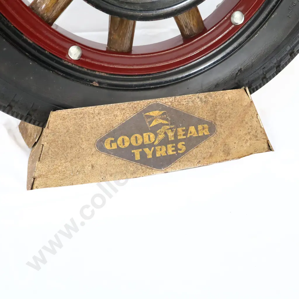 Goodyear Tyre Stand With Early Wheel Image 1++