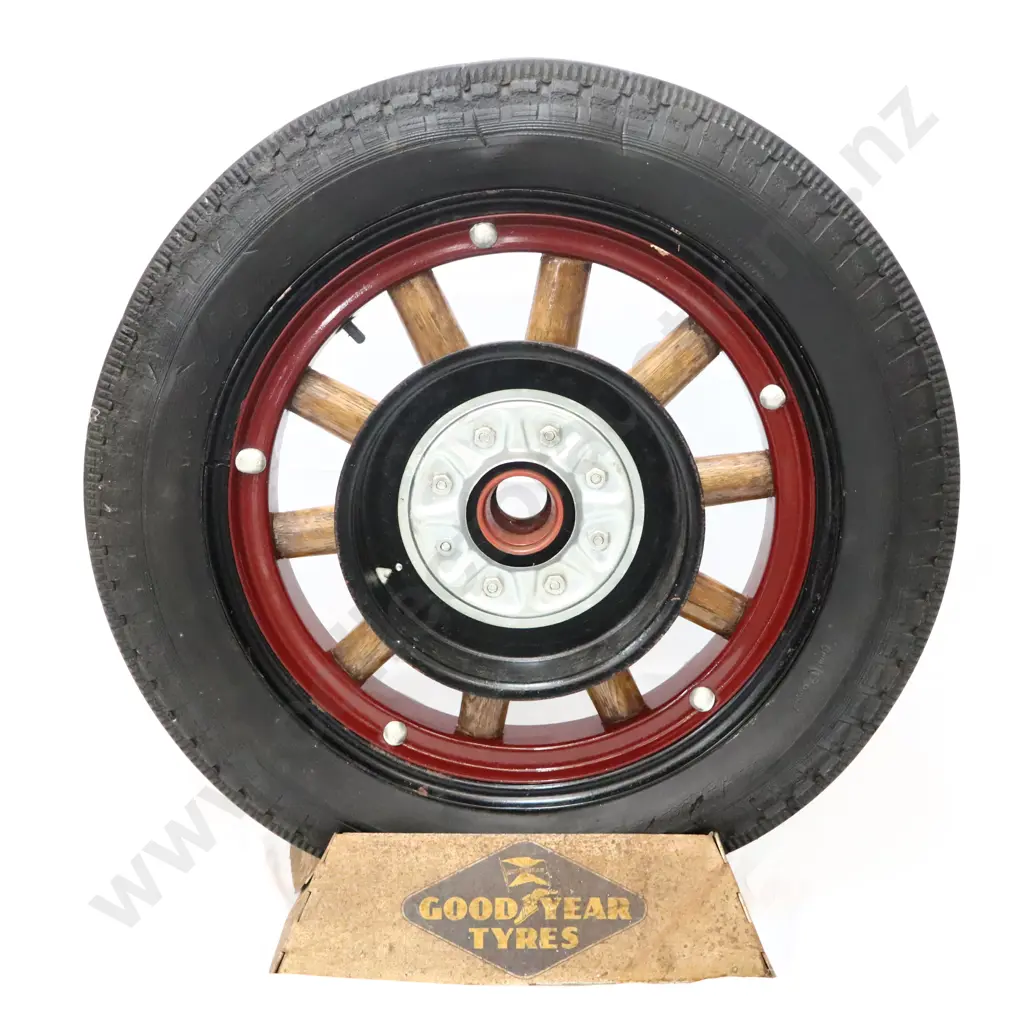 Goodyear Tyre Stand With Early Wheel Image 1++