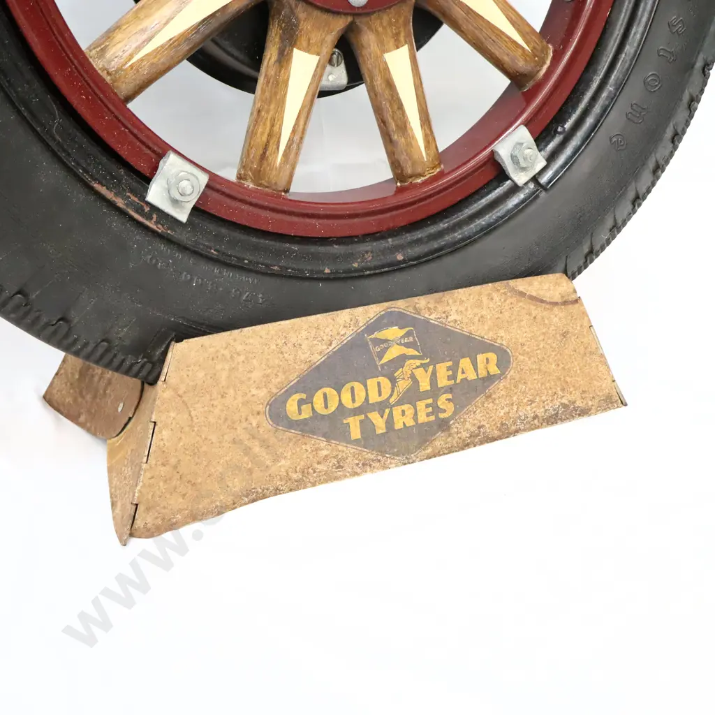 Goodyear Tyre Stand With Early Wheel Image 1++