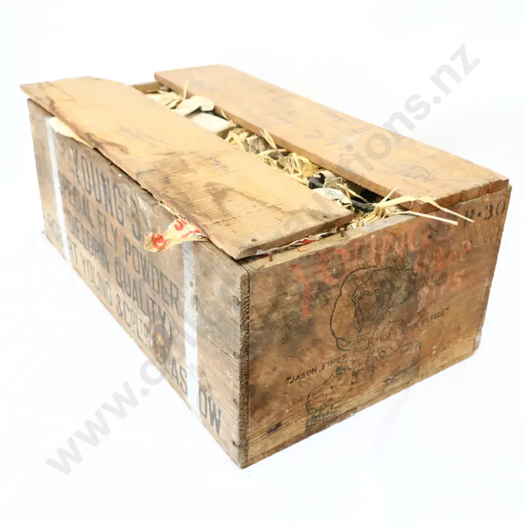 Youngs Sheep Dip Box With Battery Jars Image 1++
