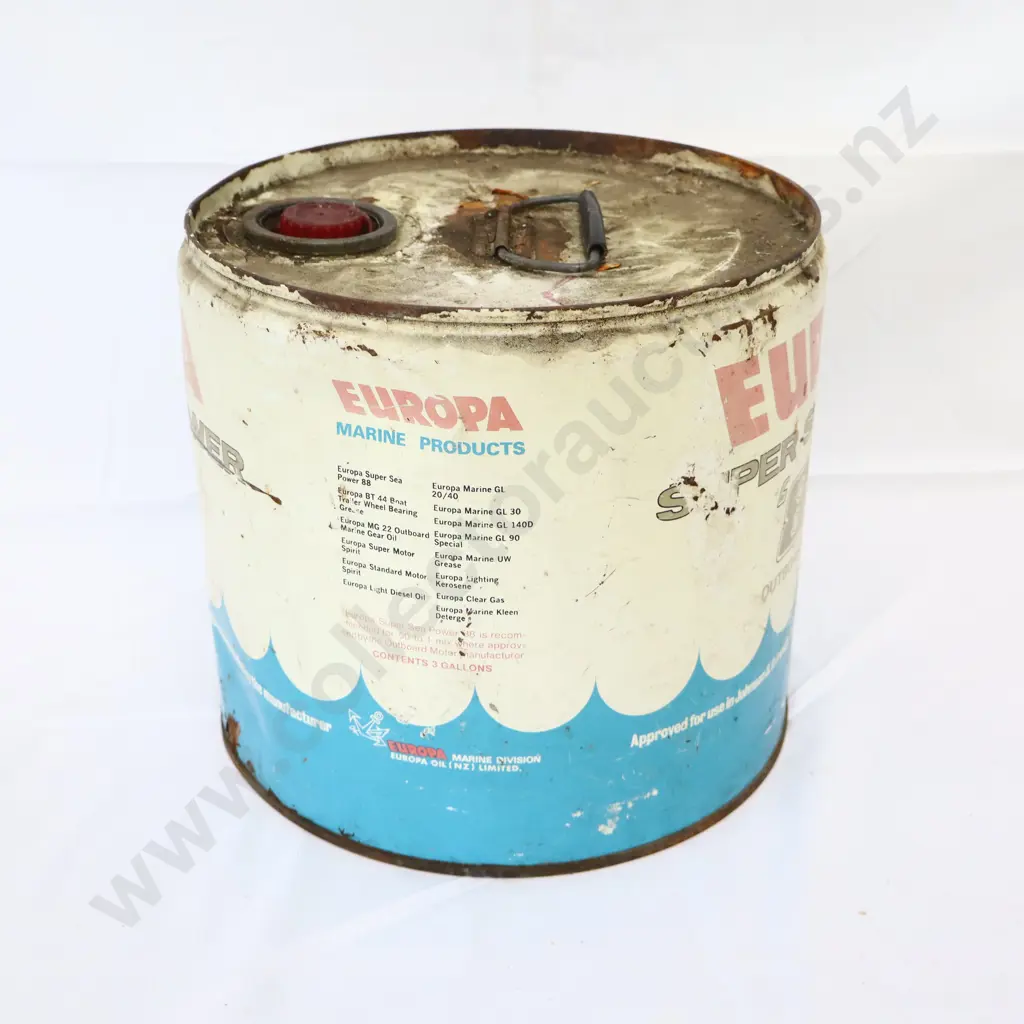 Europa Super Sea Horsepower Tin Image 1++