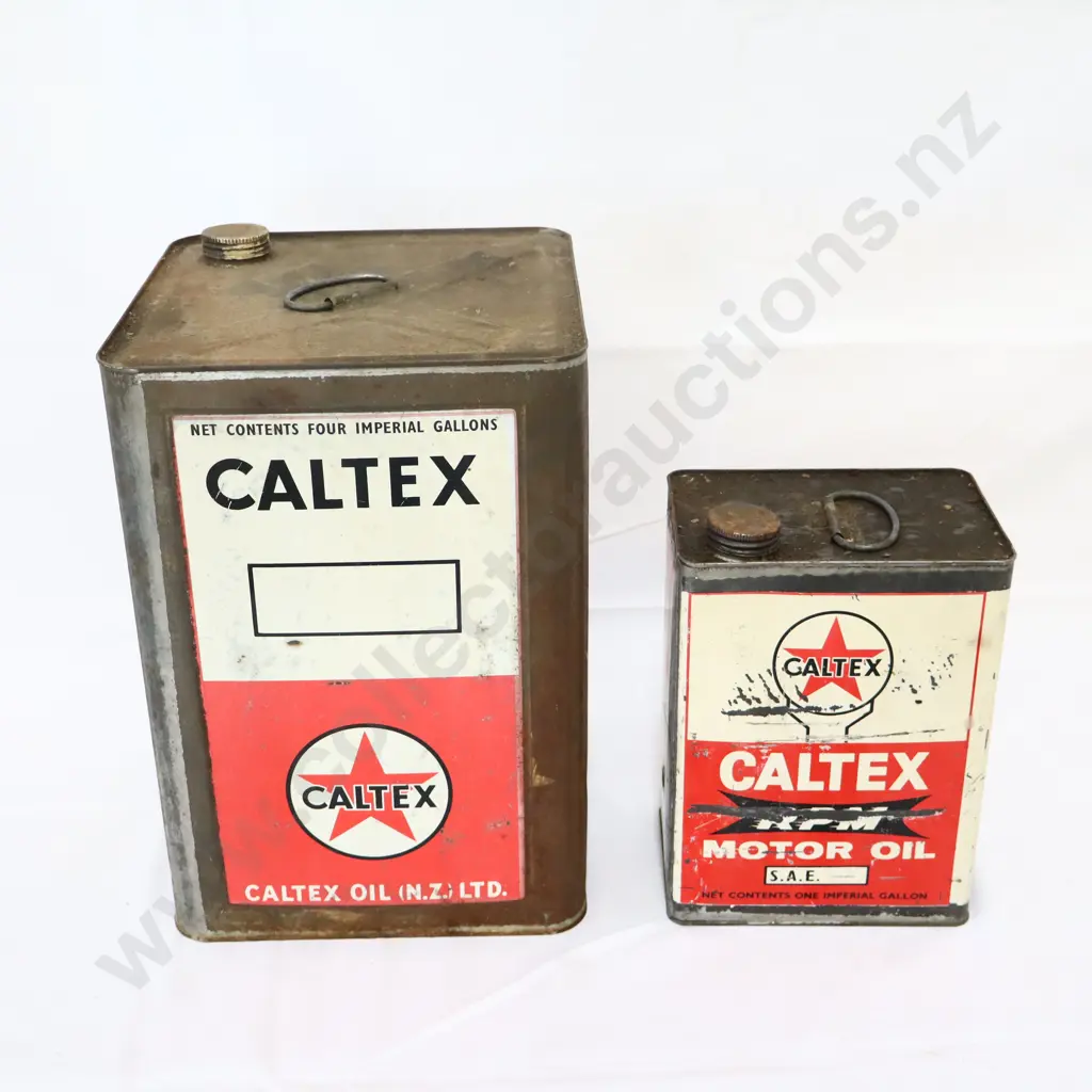 2 x Caltex Tins Image 1++