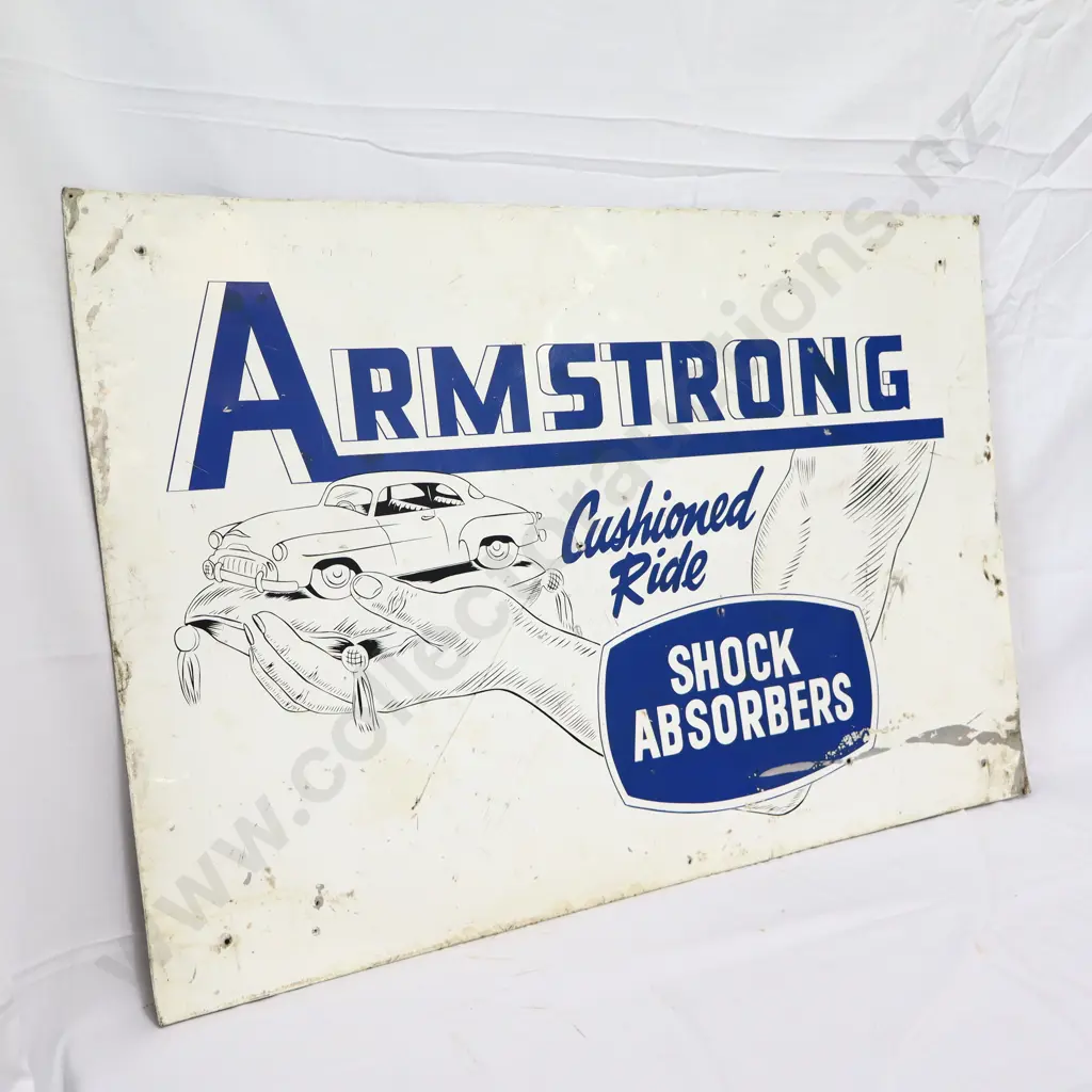 Armstrong Shock Absorbers Tin Sign Image 1++