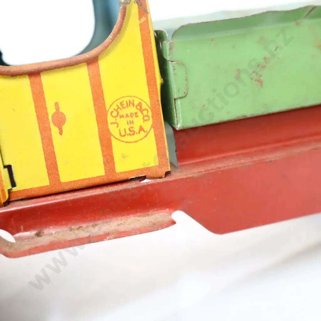 J Chein And Co Tinplate Toy Tow Truck 1930s. Image 1++