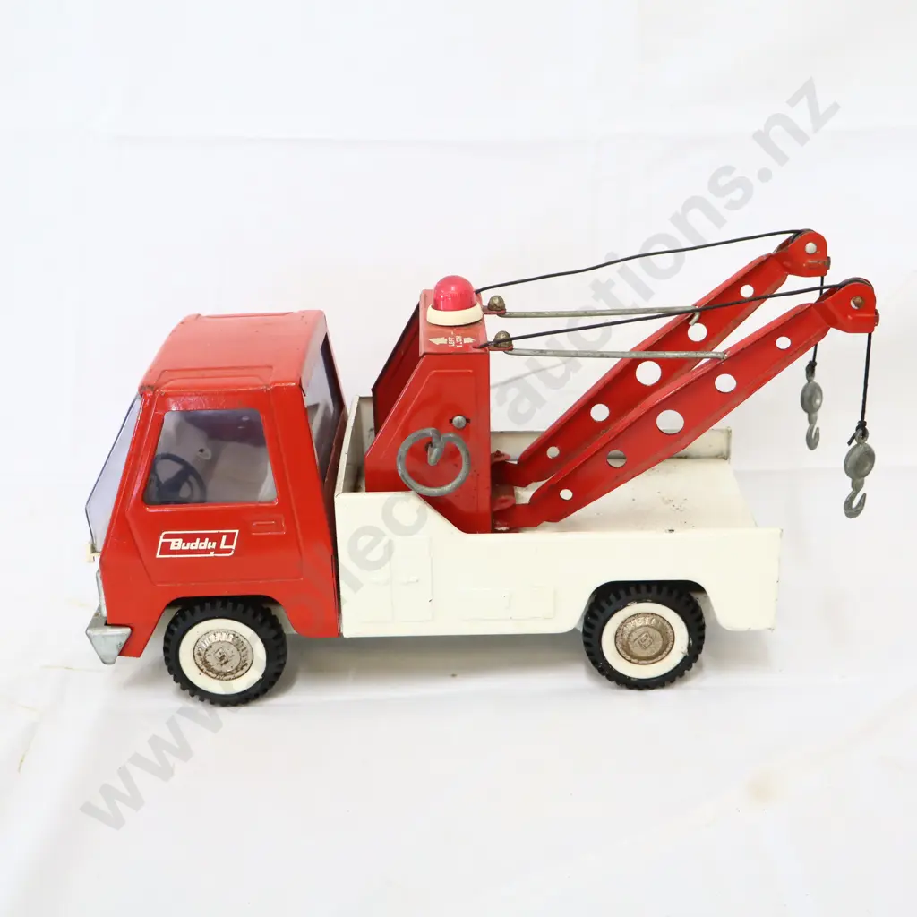 Buddy L Red White Wrecker  Image 1++