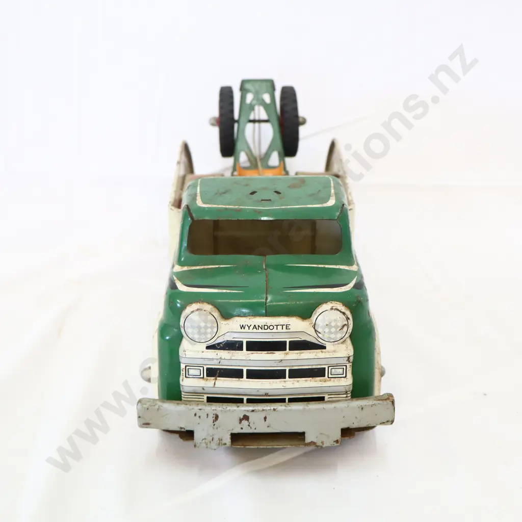 Wyandotte Dot Towing Service Tinplate Tow Truck Image 1++