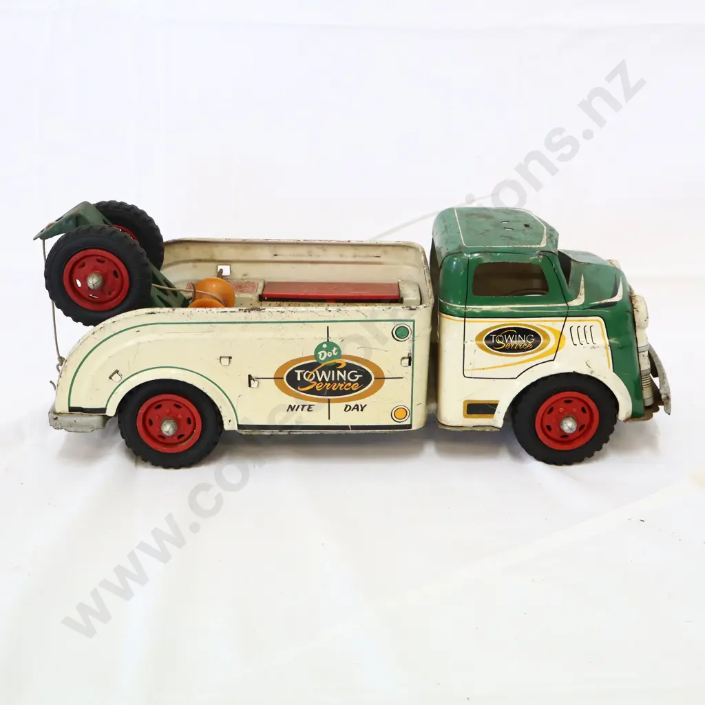 Wyandotte Dot Towing Service Tinplate Tow Truck Image 1++