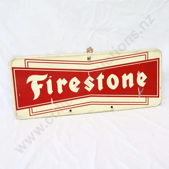 Firestone Tin Sign
