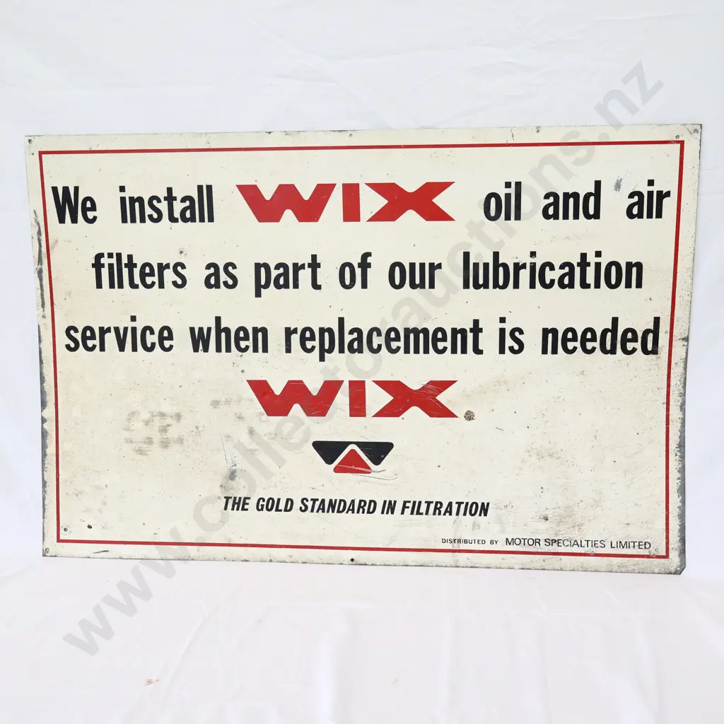 Wix Tin Sign Image 1++