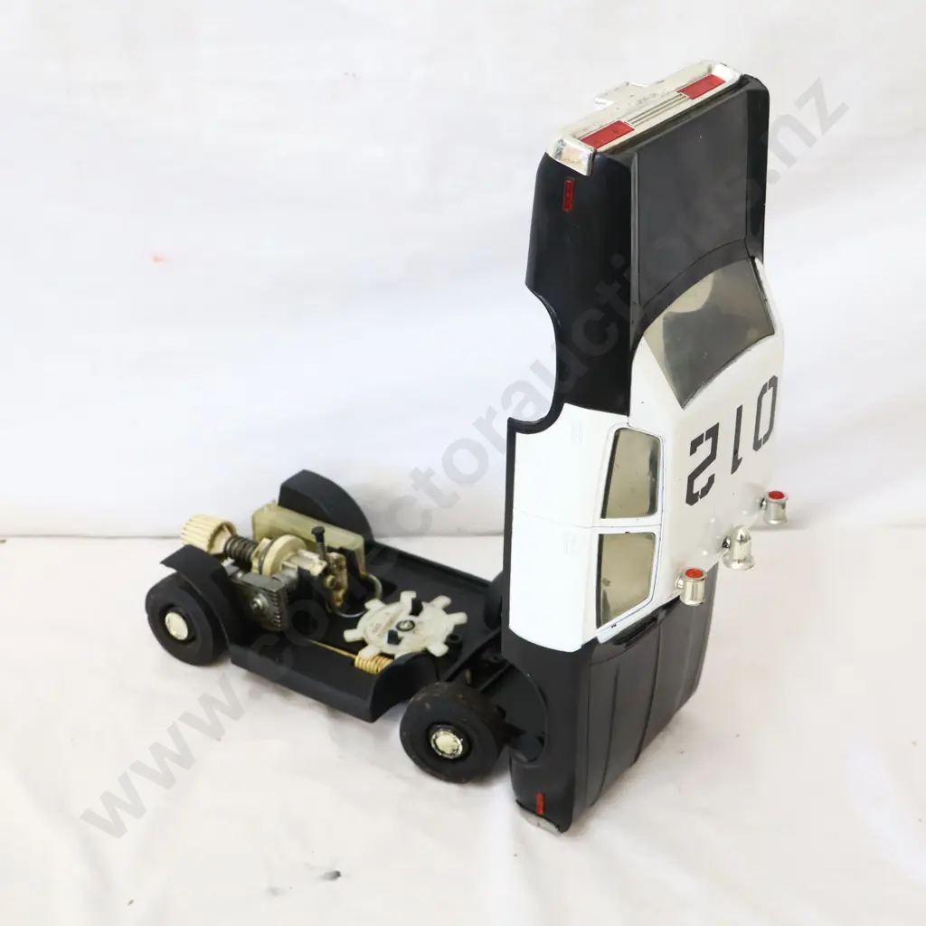 Vintage COX Petrol Powered Police Car Image 1++