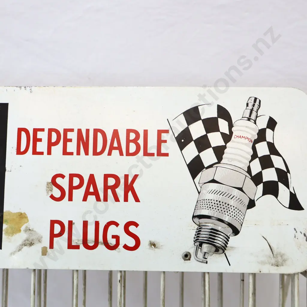 Champion Spark Plug Countertop Display Rack Image 1++