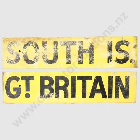 Ex Carlow Park Double Sided South Island/Great Britain