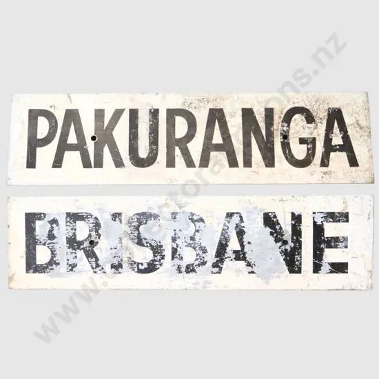 Ex Carlow Park Double Sided Brisbane/Pakuranga