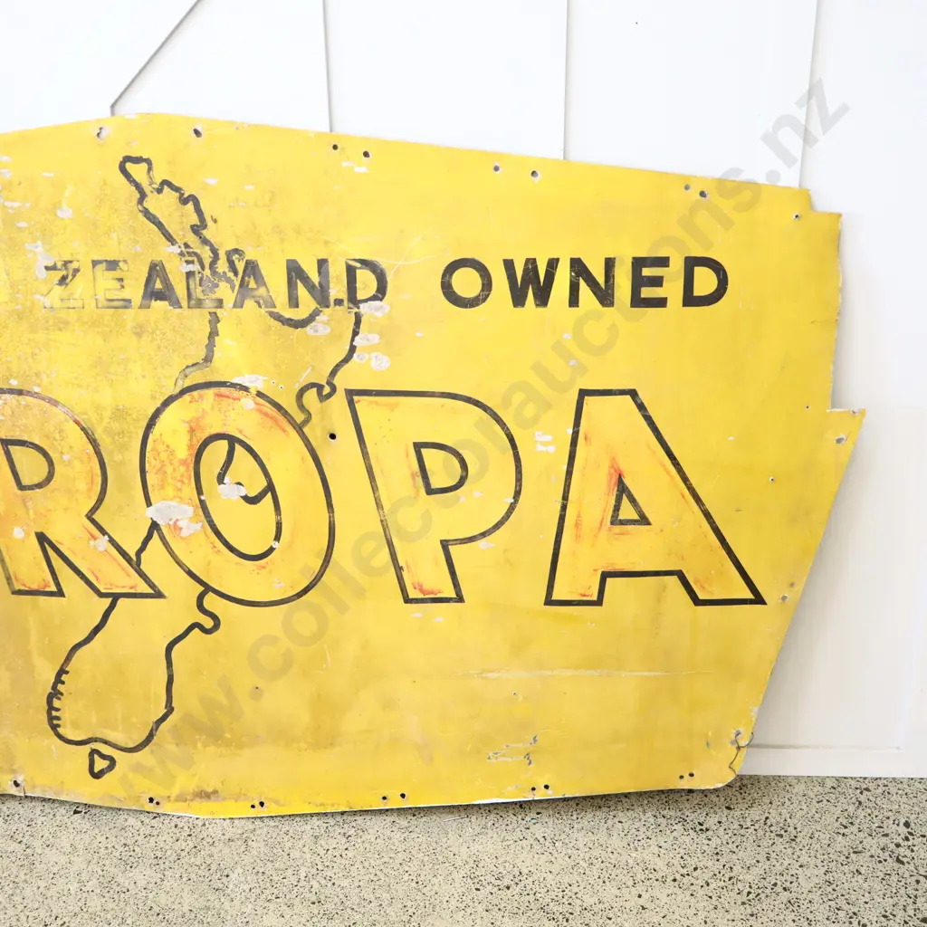 LARGE Europa Double Sided Tin Sign Image 1++