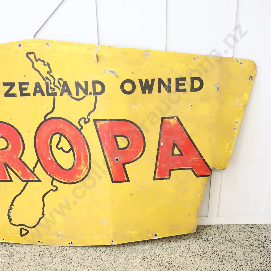 LARGE Europa Double Sided Tin Sign Image 1++